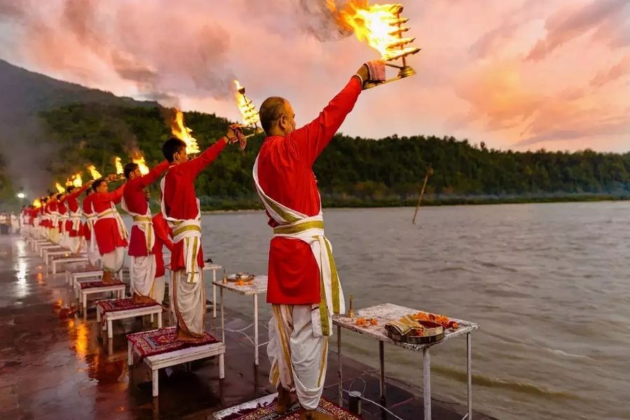 Ganga Aarti in Rishikesh